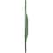 Ekena Millwork Galveston Ceiling Medallion (Fits Canopies up to 5 7/8"), 51"OD x 3 5/8"ID x 3 3/8"P, Athenian Green CM51GLAGF - alternate 3